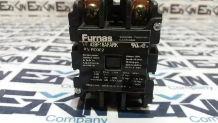 FURNAS 42BF15AFARK CONTACTOR 120V COIL