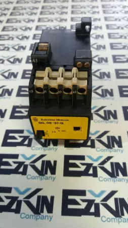 Klockner Moeller DIL08-31-G Contactor 10A 24VDC Coil 