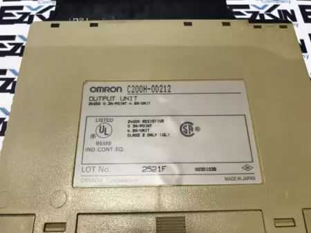 Omron C200H-0D212 Output Unit 24VDC 4.8Amp 