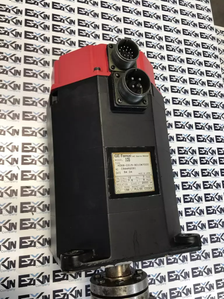 GE Fanuc A06B-0315-B010#7000 AC Servo Motor, Model 10S 198V 2000Rpm 