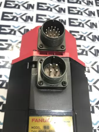 Fanuc A06B-0314-B201 AC Servo Motor, Model 5S 126V 