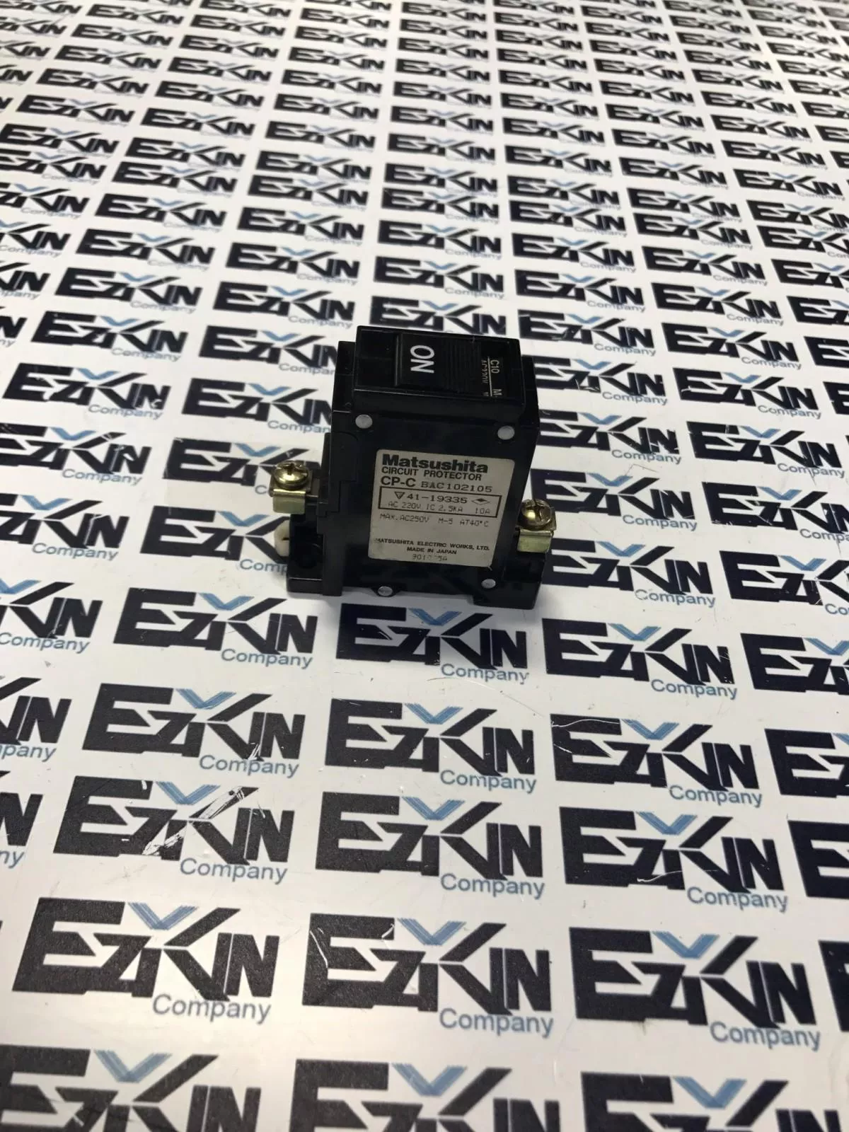 Matsushita CP-C BAC102105 1-Pole Circuit Protector, 250V Max. 10A 