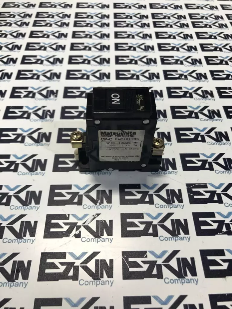Matsushita CP-C BAC101705 1-Pole Circuit Protector, 7A 220VAC 