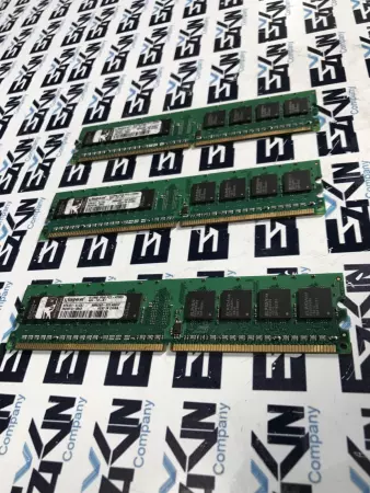 Kingston KF6761-ELG37 Desktop Ram Memory 512 MB PC2-4200U Lot of 3