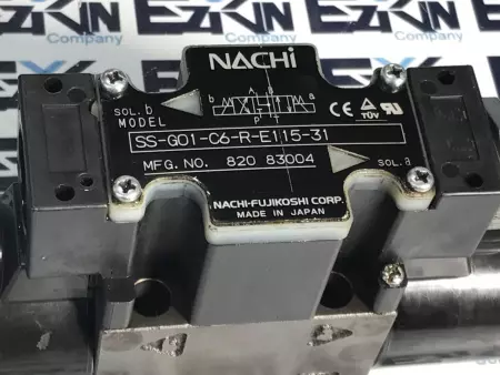 Nachi SS-G01-C6-R-E115-31 Solenoid Valve 