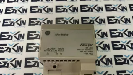 Allen-Bradley 1794-ASB SER.D Flex I/O Power Supply RIO Adapter 24VDC 