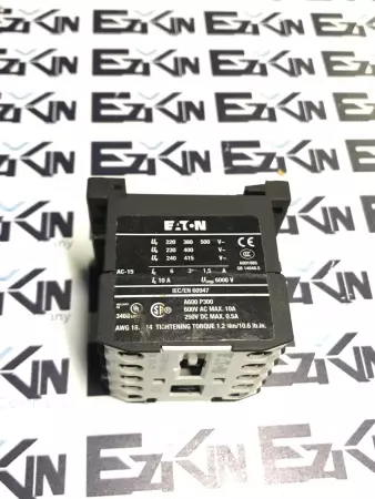 Eaton XTRM10A40  DIL ER-40 Control Relay 120V Coil 40E 