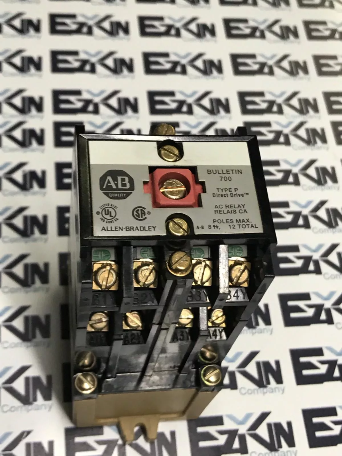 Allen-Bradley 700-P800A1 SER.B Direct Drive™ AC Relay 120V Coil 20A 