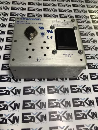 International Power IHC24-2.4 Power Supply  100-240VAC 1.5-0.75Amp  24VDC 2.4Amp 