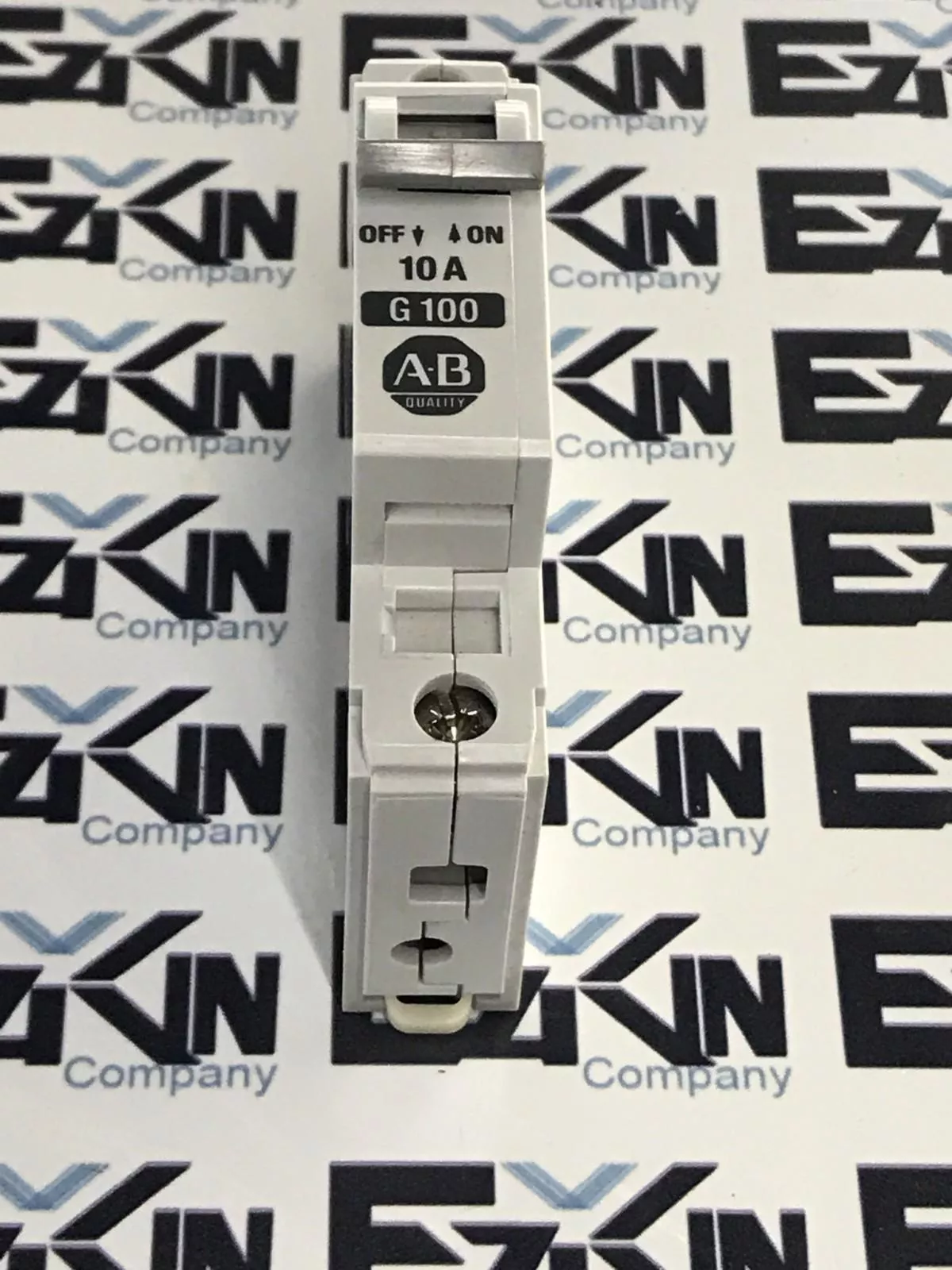 Allen-Bradley 1492-CB1G100 SER.B 1-Pole Circuit Breaker, 240VAC 65VDCMax. 10A 