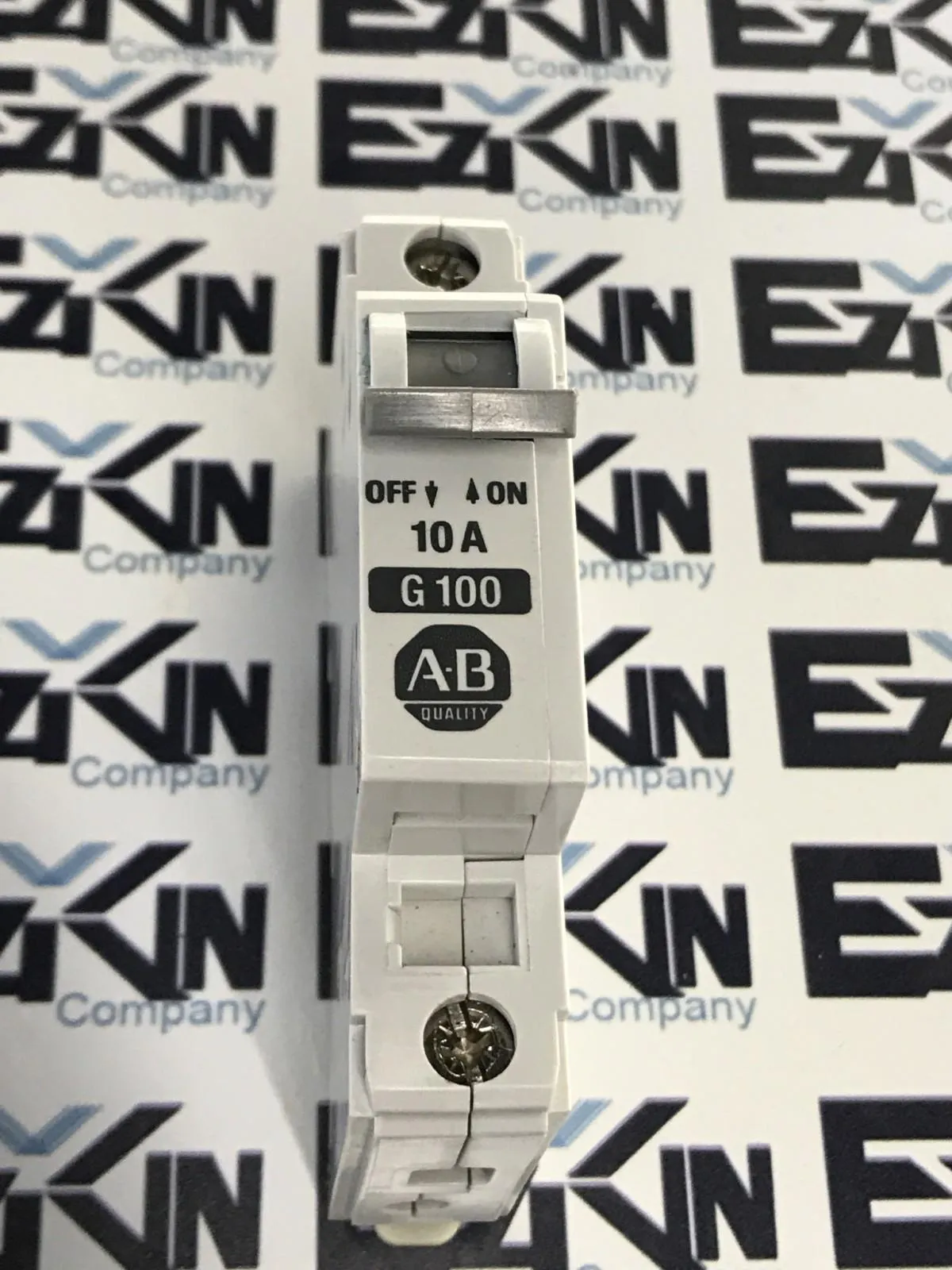 Allen-Bradley 1492-CB1G100 SER.B 1-Pole Circuit Breaker, 240VAC 65VDCMax. 10A 