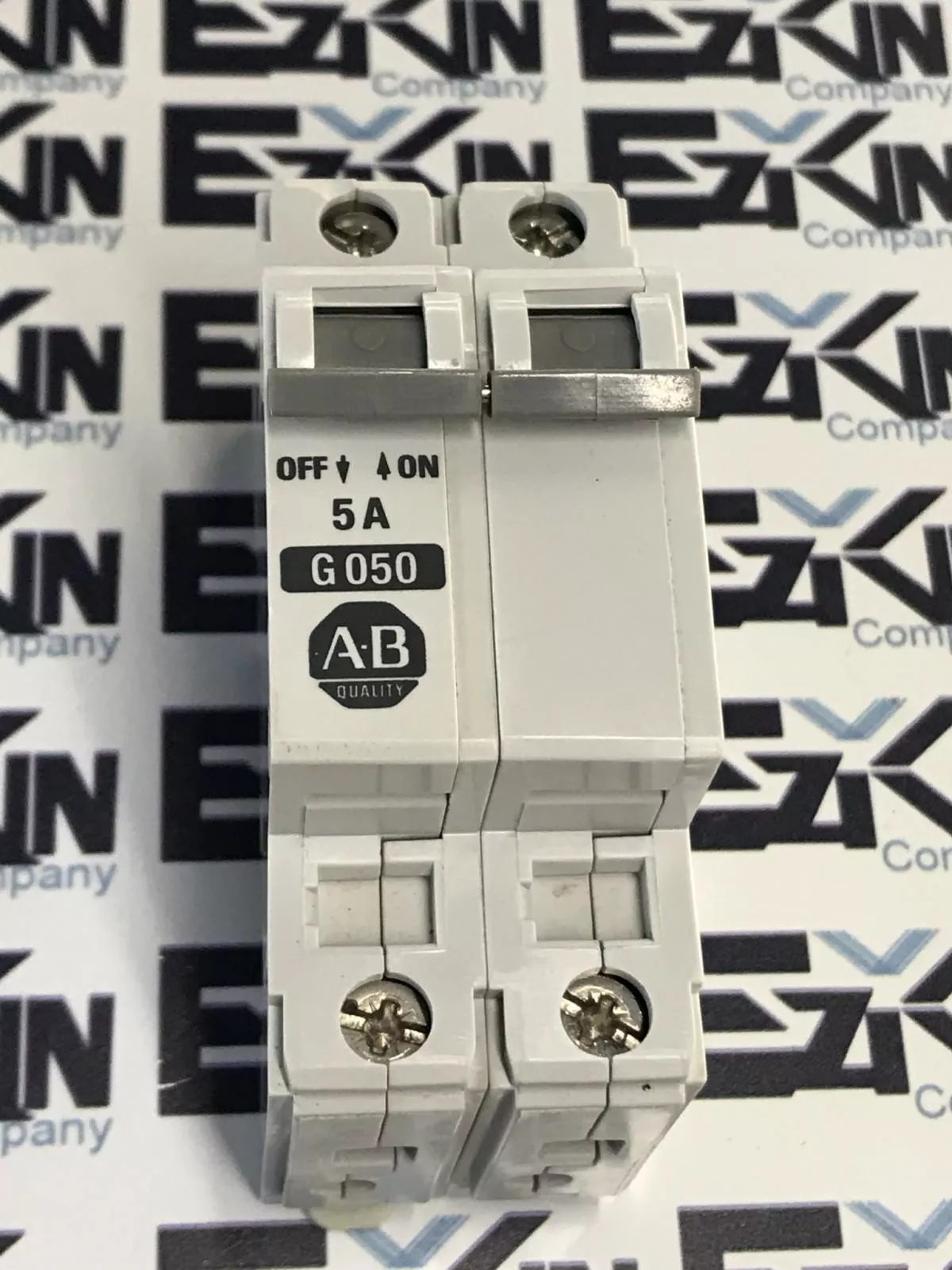 Allen-Bradley 1492-CB2 GO50 SER.B 2-Pole Circuit Breaker, 480VAC 65VDC 5A 