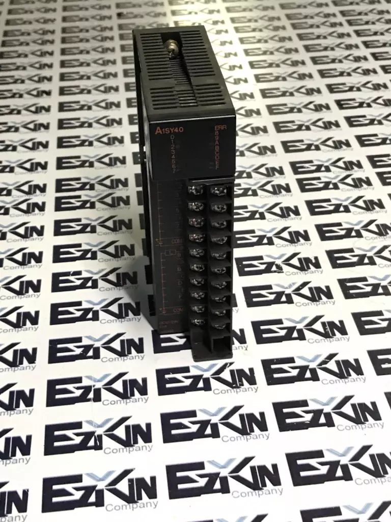 Mitsubishi Electric A1SY40 16-Point Output Unit 12-24VDC 0.1A (Missing Cover) 