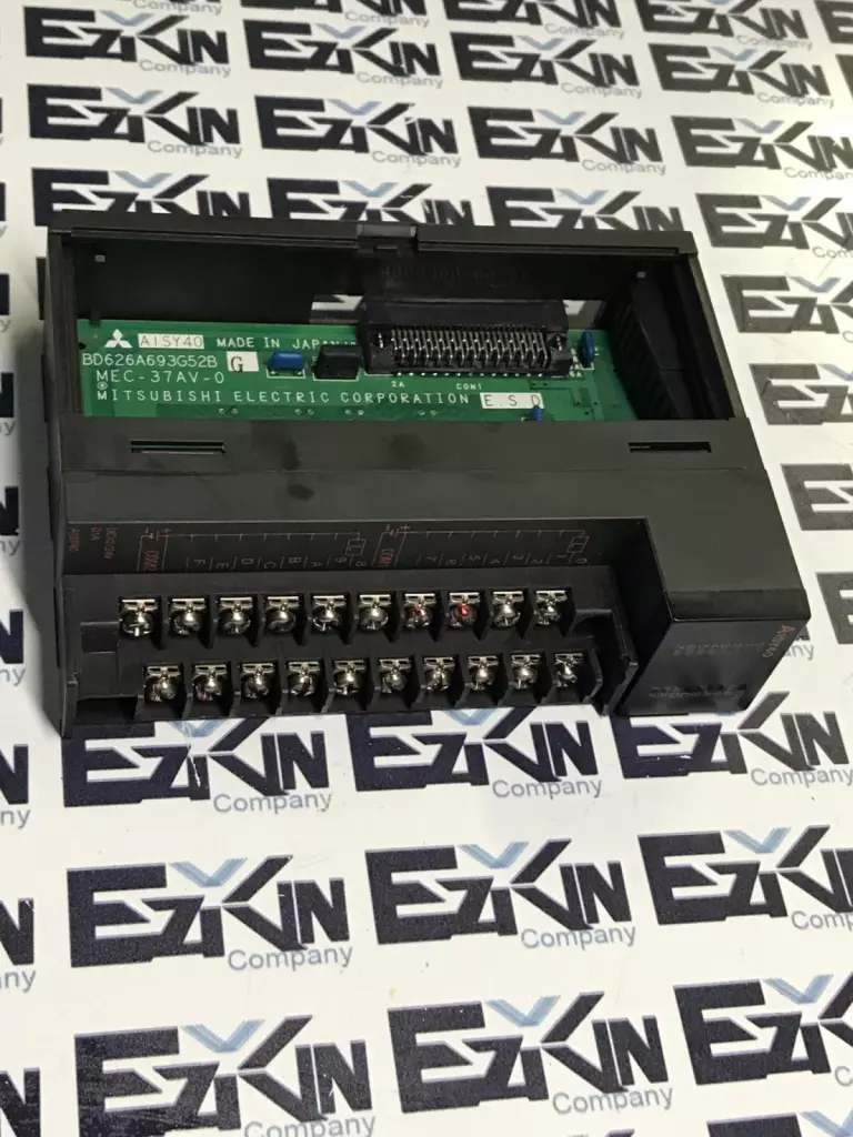 Mitsubishi Electric A1SY40 16-Point Output Unit 12-24VDC 0.1A (Missing Cover) 