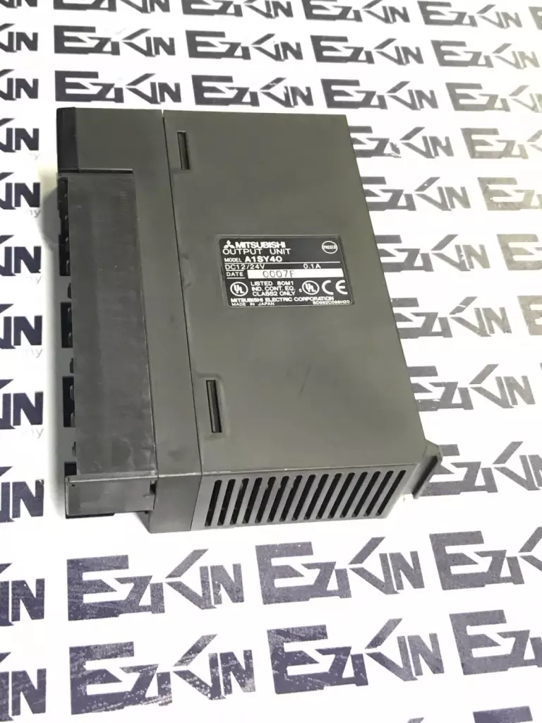 Mitsubishi Electric A1SY40 16-Point Output Unit 12-24VDC 0.1A (Missing Cover) 
