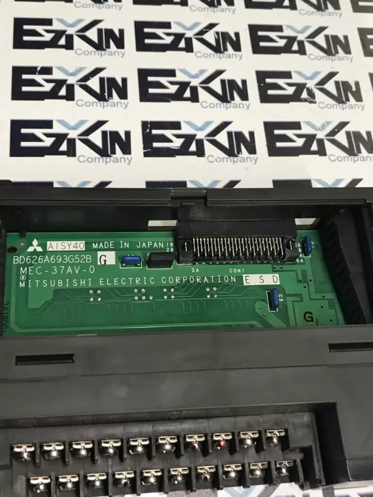 Mitsubishi Electric A1SY40 16-Point Output Unit 12-24VDC 0.1A (Missing Cover) 