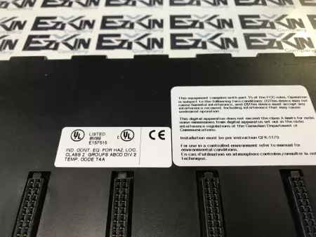 GE Fanuc IC693CHS391J Base 10-Slot Backplane 
