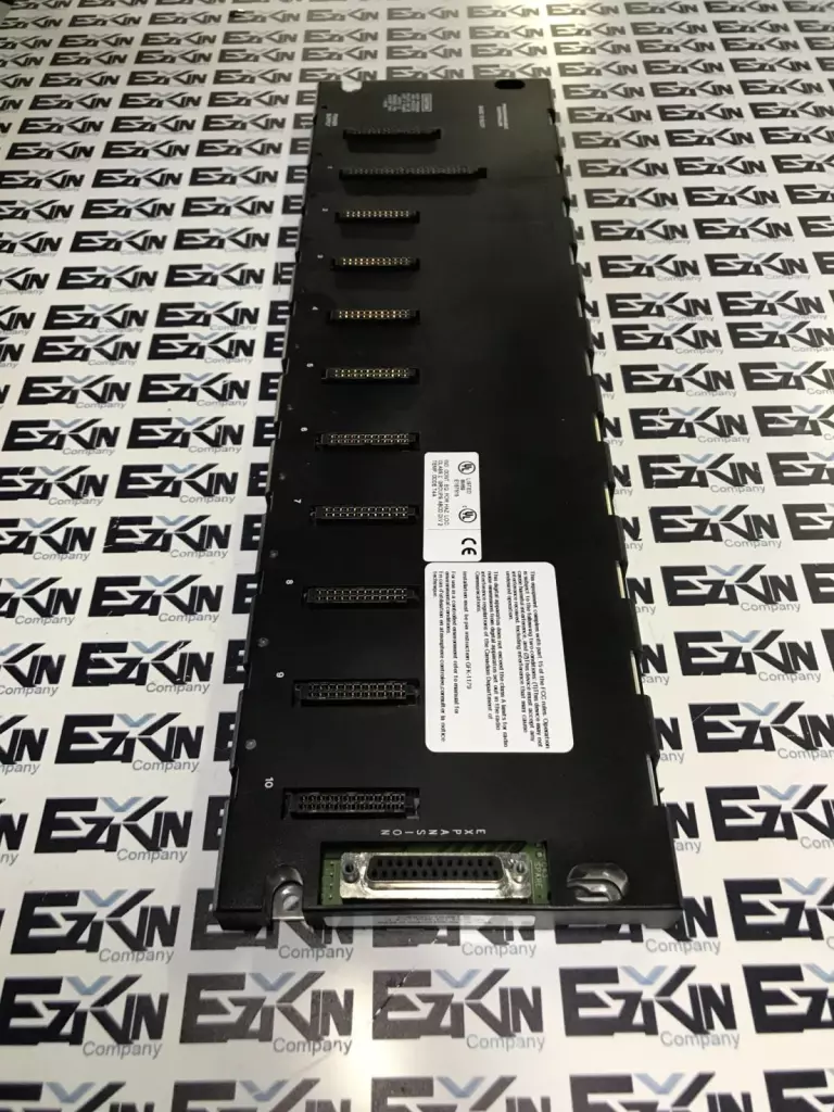 GE Fanuc IC693CHS391J Base 10-Slot Backplane 