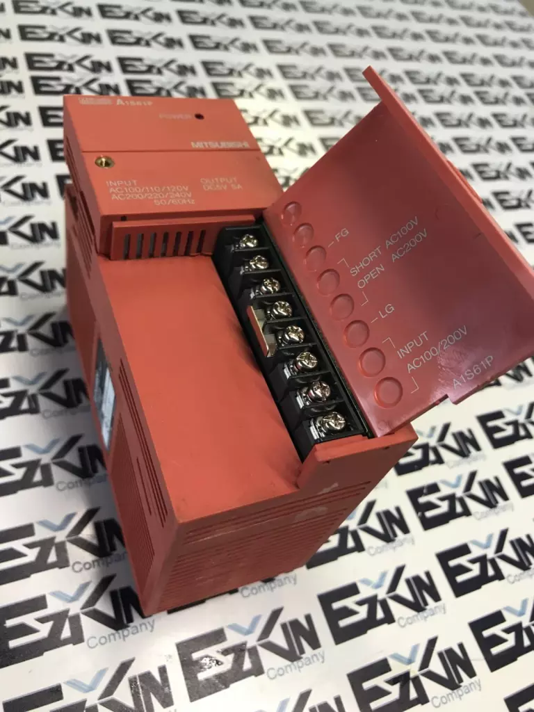 Mitsubishi Electric A1S61P Melsec Power Supply, In 100-240VAC Out 5VDC 5Amp 