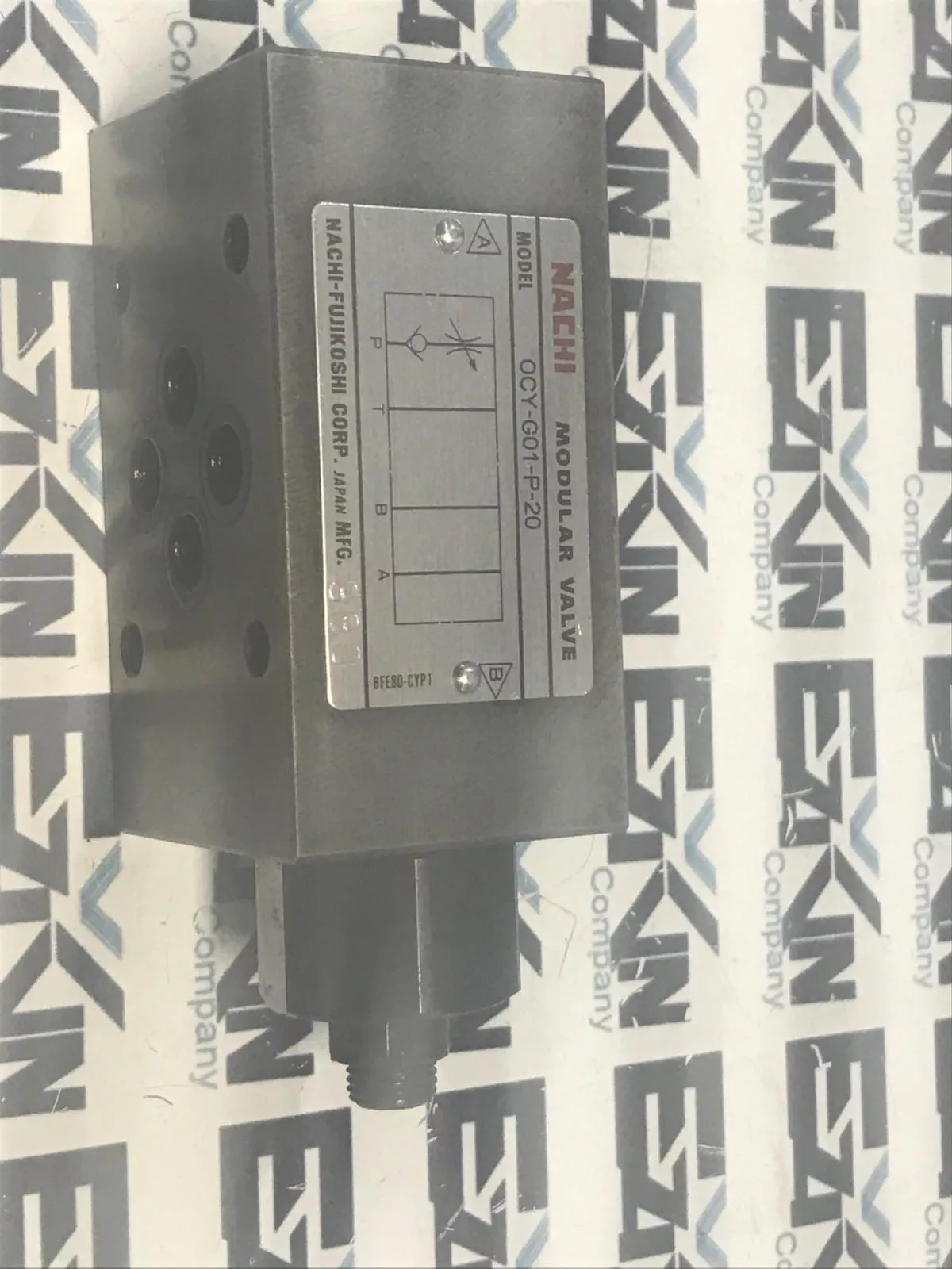 Nachi OCY-G01-P-20 Hydraulic Flow Regulator Modular Valve 