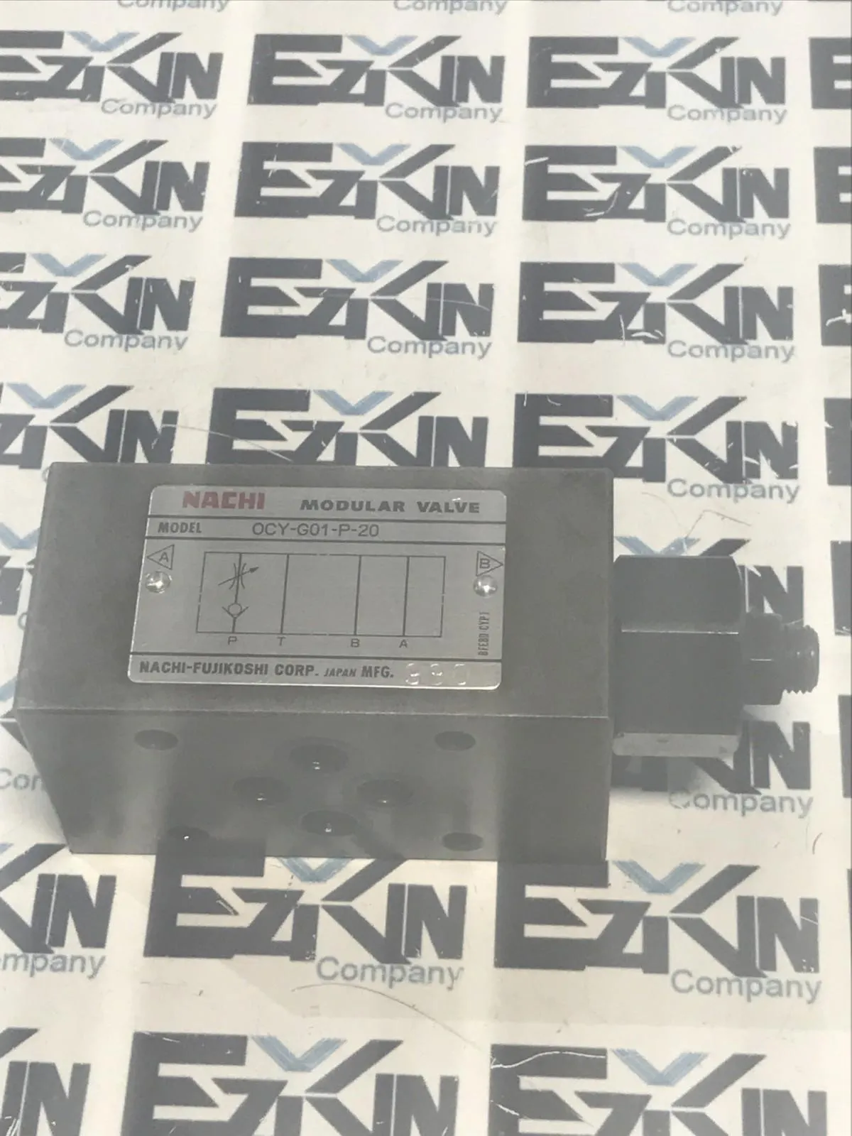 Nachi OCY-G01-P-20 Hydraulic Flow Regulator Modular Valve 