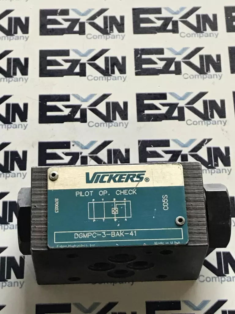 Vickers DGMPC3BAK41 Tokimec Check Valve 