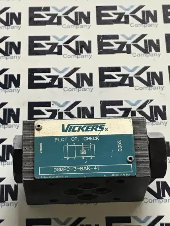 Vickers DGMPC3BAK41 Tokimec Check Valve 