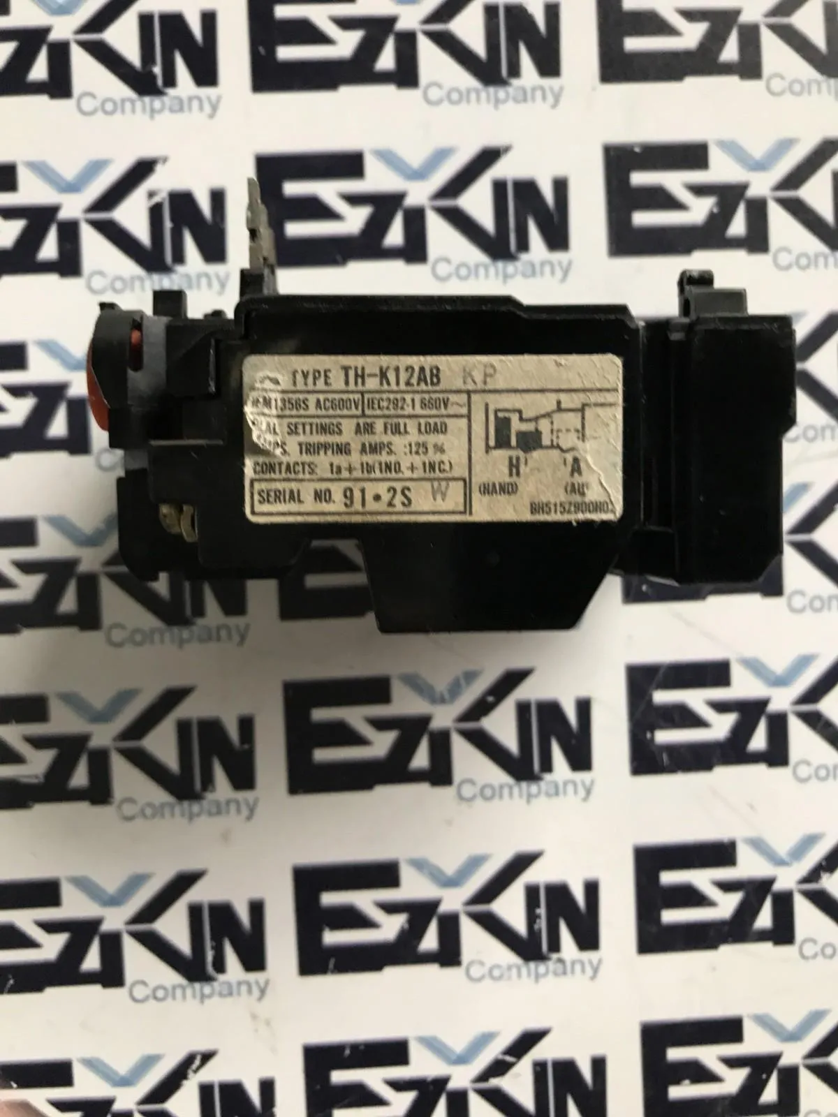 Mitsubishi Electric TH-K12AB Thermal Overload Relay 0.2-0.32A 