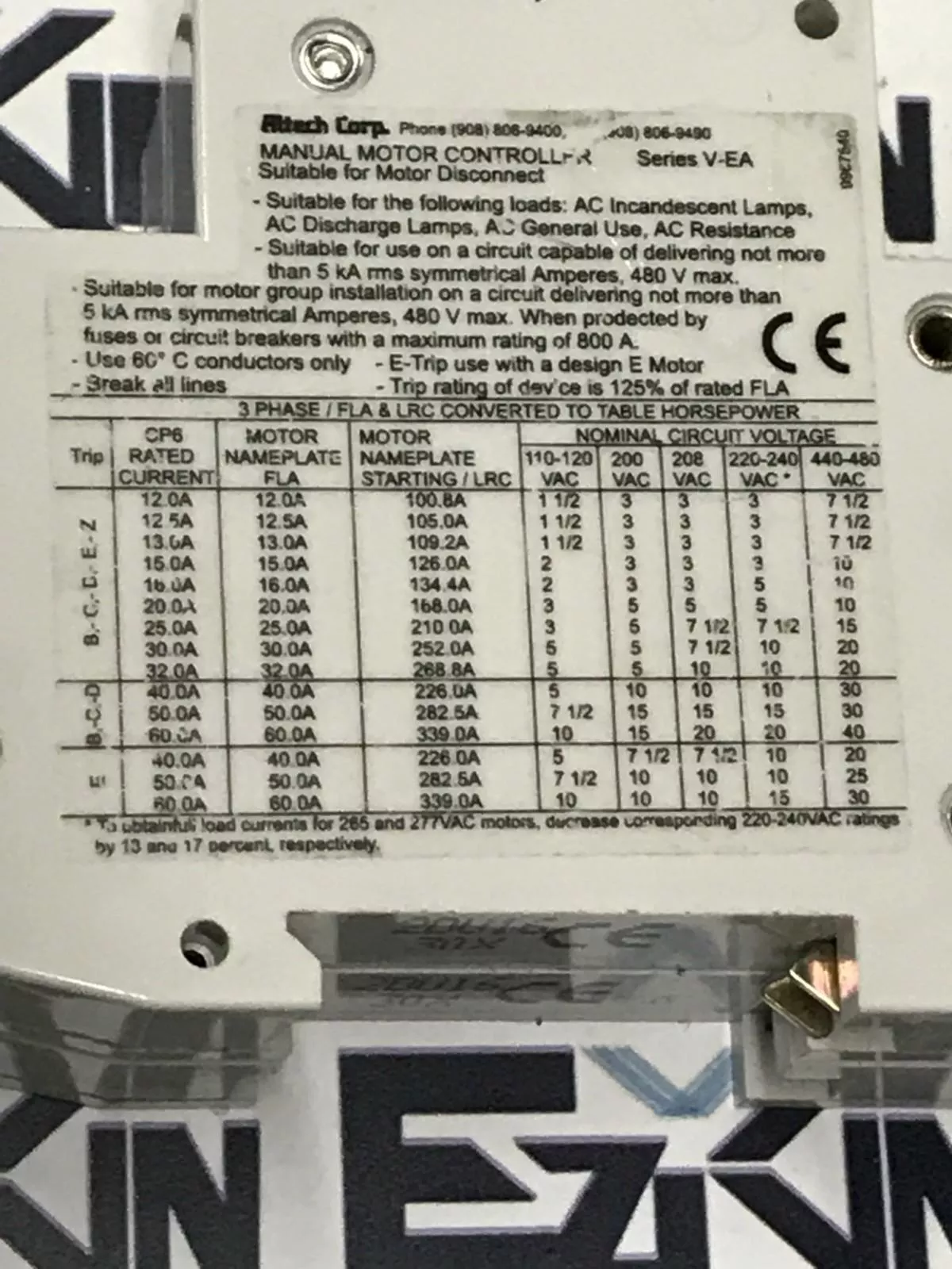 ABL Sursum D16A  2DU16 2-Pole Circuit Breaker, 16A 480Y/277VAC 