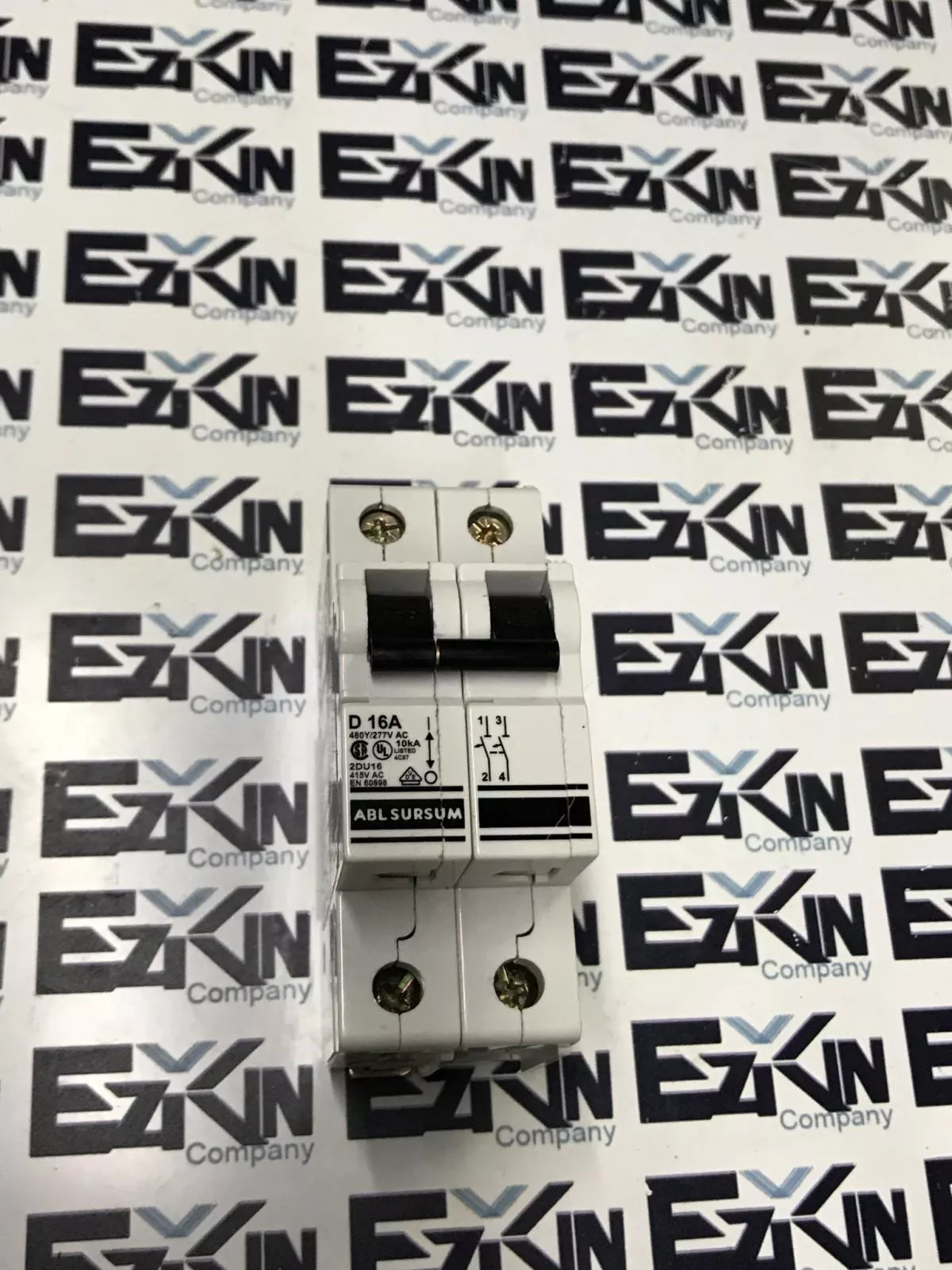 ABL Sursum D16A  2DU16 2-Pole Circuit Breaker, 16A 480Y/277VAC 