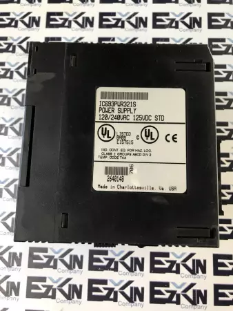 GE Fanuc IC693PWR321S Power Supply Programmable Controller 