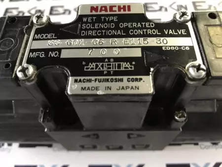 Nachi SS-G01-C6-R-E115-30 Solenoid Valve 