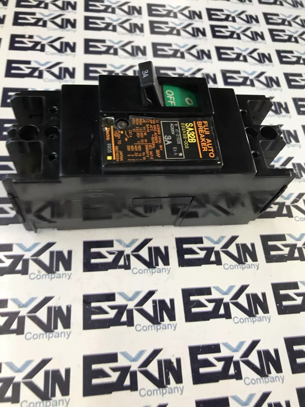 Fuji Electric SA32B 2-Pole Circuit Breaker, 3A 220VAC 