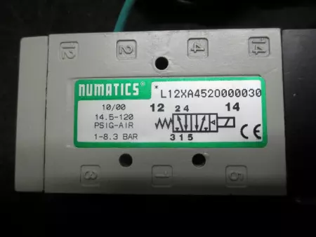 Numatics L12XA4520018D30 Solenoid Valve 