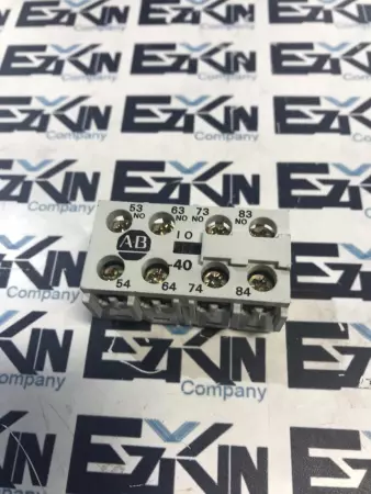 Allen-Bradley 195-MA40 SER.A Auxiliary Contact Block 500V 10A 