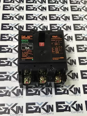 Fuji Electric EA33, BB3AEA-015 15A Auto Breaker