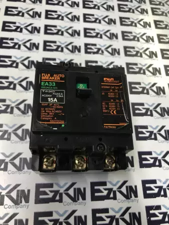 Fuji Electric EA33, BB3AEA-015 15A Auto Breaker