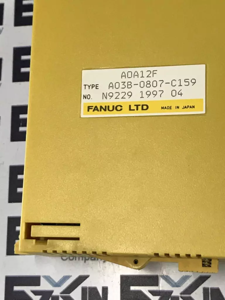 Fanuc A03B-0807-C159 A0A12F Output Module (Missing Cover) 