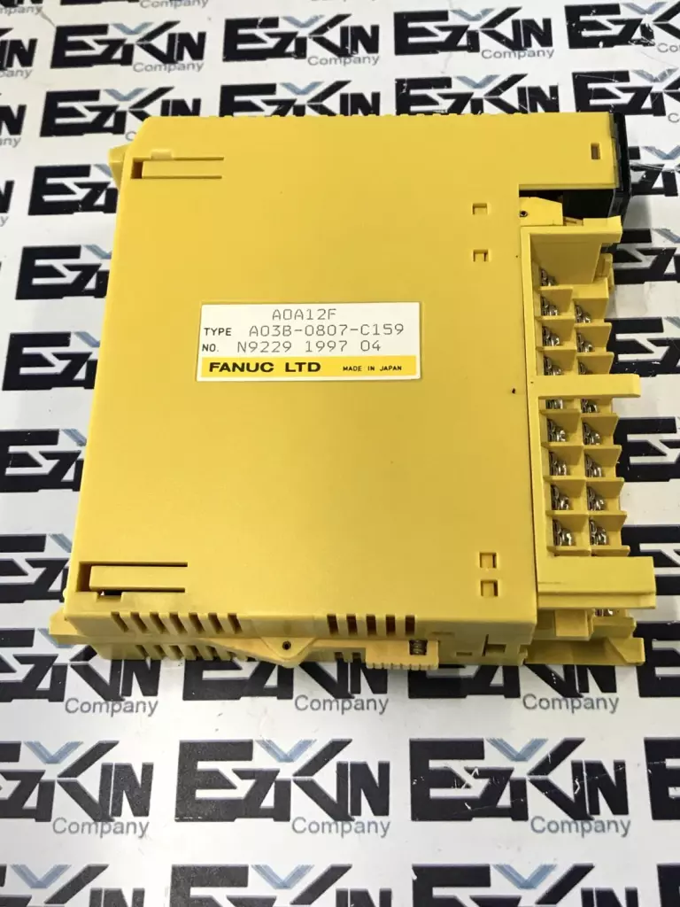 Fanuc A03B-0807-C159 A0A12F Output Module (Missing Cover) 