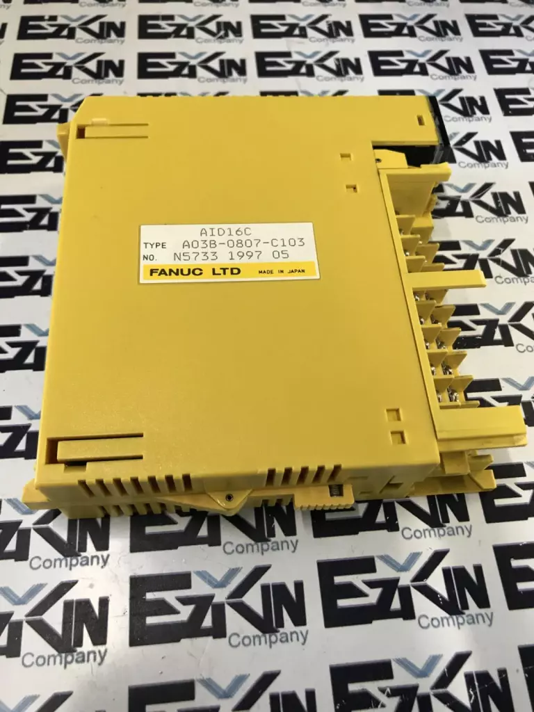 Fanuc A03B-0807-C103 AID16C Input Unit Module (Missing Cover) 