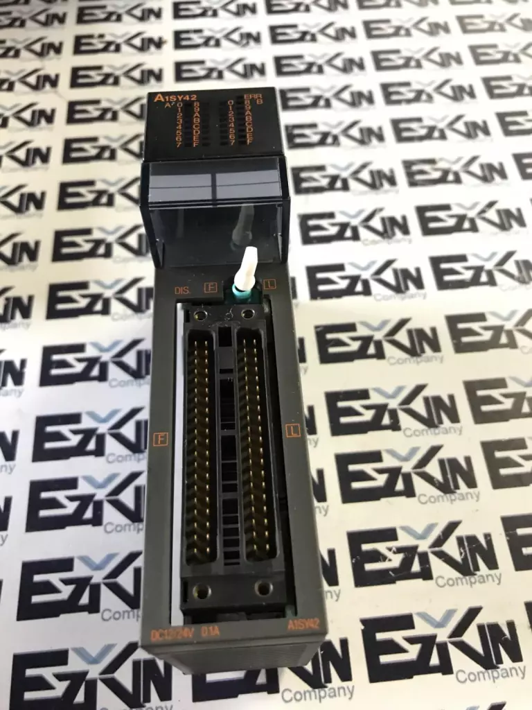 Mitsubishi Electric A1SY42 Output Unit 12-24VDC 0.1Amp 