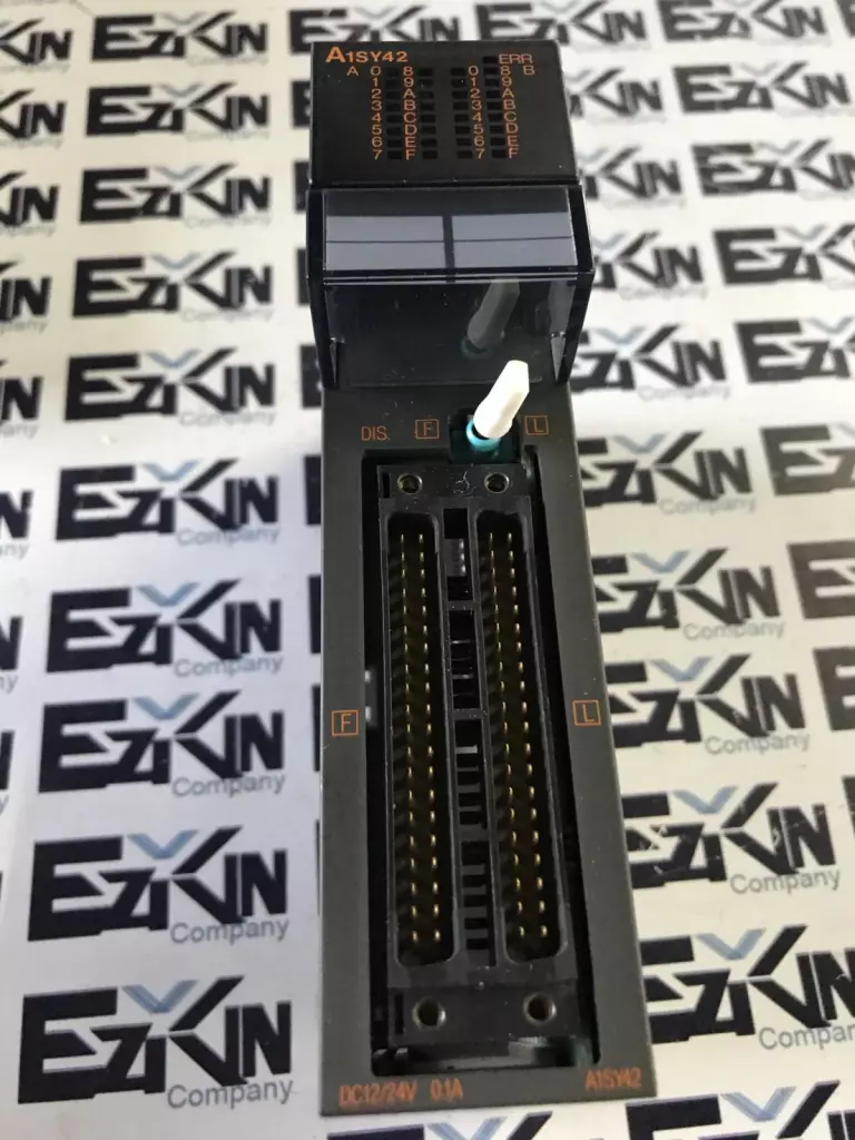 Mitsubishi Electric A1SY42 Output Unit 12-24VDC 0.1Amp 