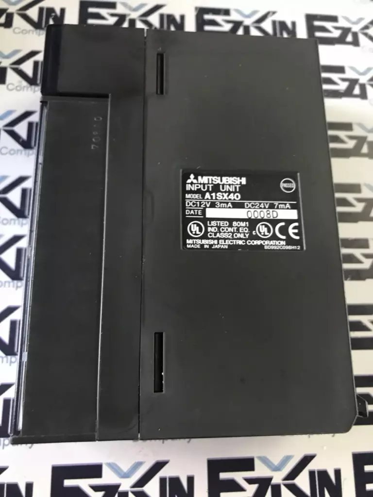 Mitsubishi Electric A1SX40 Input Unit 12-24VDC 3-7mA 