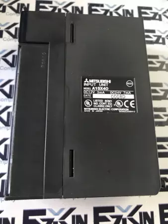 Mitsubishi Electric A1SX40 Input Unit 12-24VDC 3-7mA 
