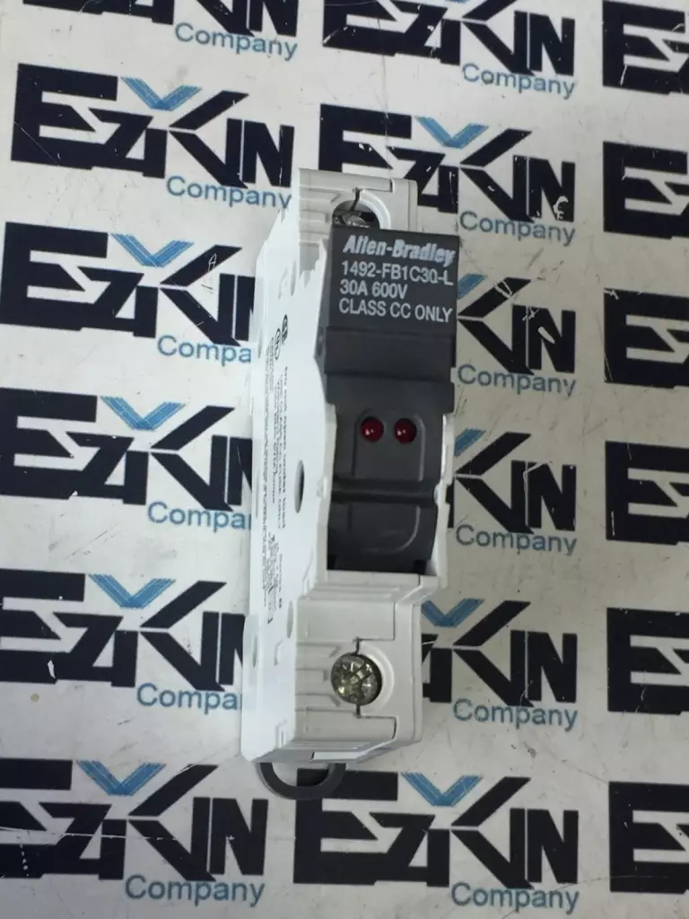 Allen-Bradley 1492-FB1C30-L SER.B Fuse Holder, 1-Pole 30A 600V Class CC Only 