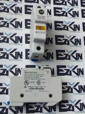 Allen-Bradley 1492-FB1C30-L Fuse Holder 600V 30Amp 