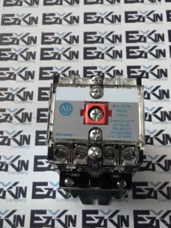 Allen Bradley 700DC-P800Z24 SER.D DC Relay 10A 600V 