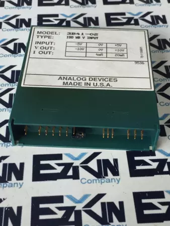 Analog Devices 3B41-02 Isolated Wideband V Input Module 