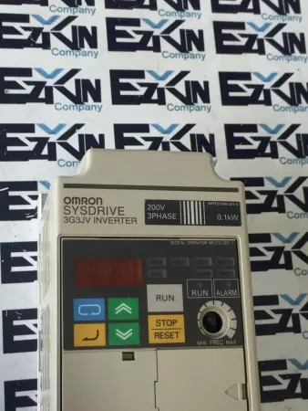 Omron 3G3JV-A2001 SYS Drive Inverter 0.1kW (Knob Missing) 