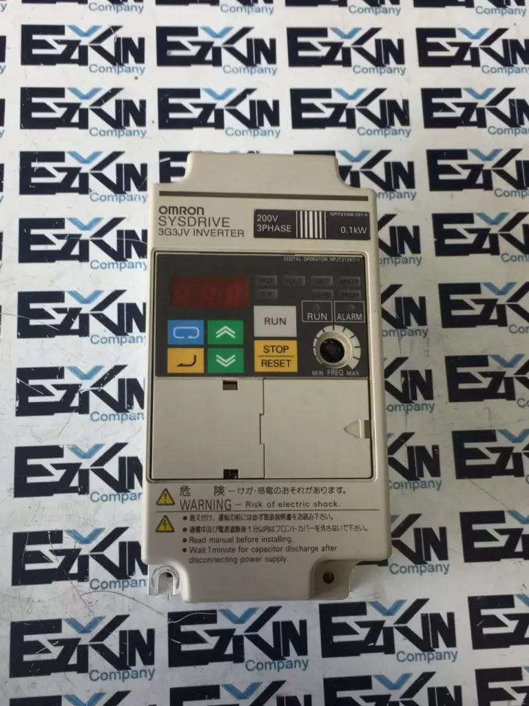 Omron 3G3JV-A2001 SYS Drive Inverter 0.1kW (Knob Missing) 